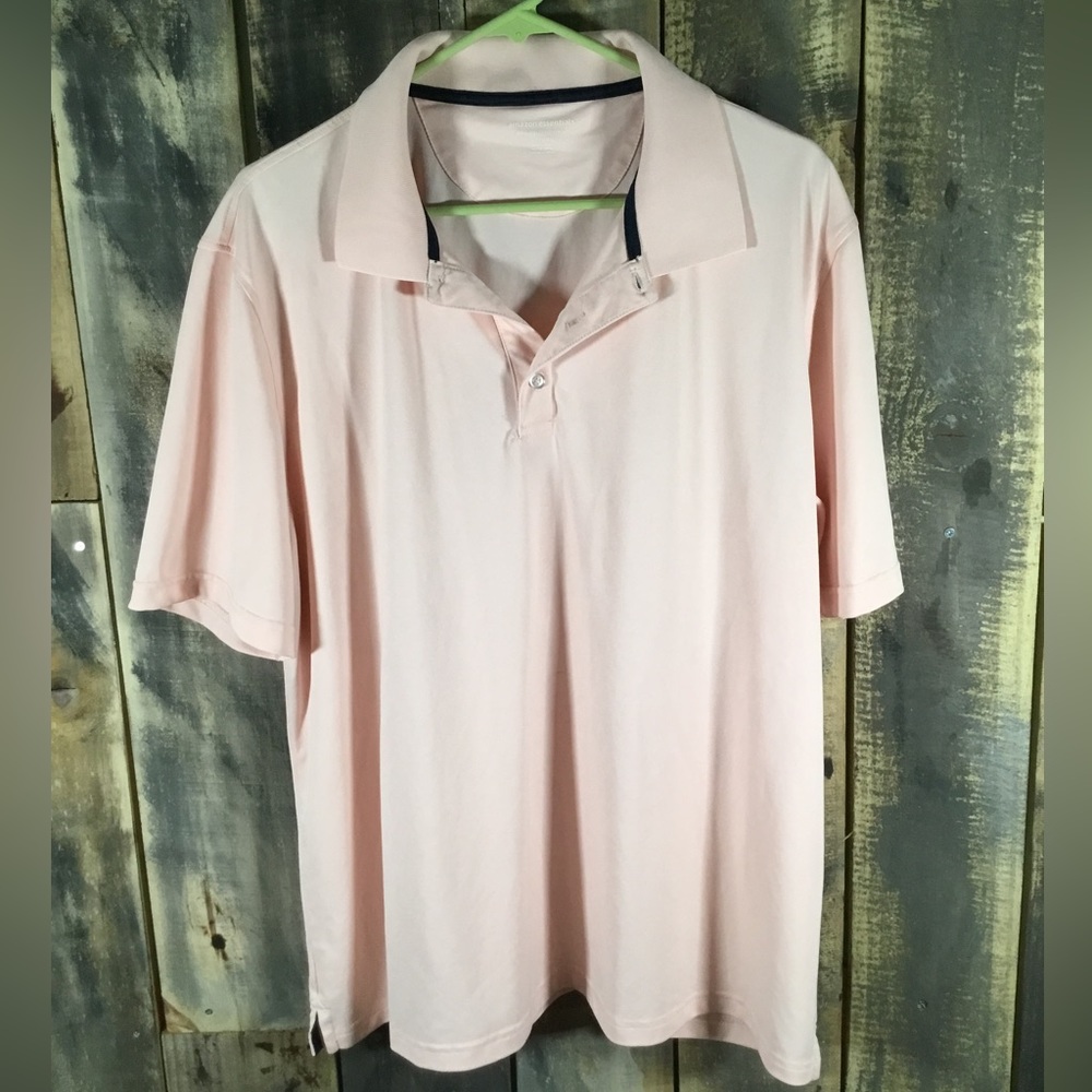 Amazon Essentials mens XL regular fit quick dry golf polo